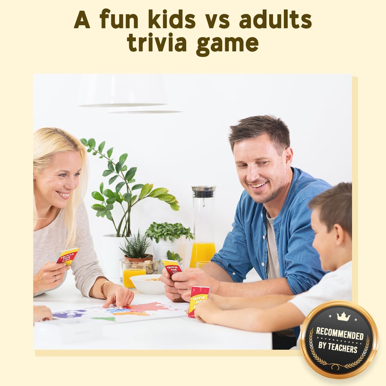 Who Knows More? Kids or Adults, The Ultimate Trivia Game for Kids, Teens and Adults - A Fun Family Party Game - Image 5